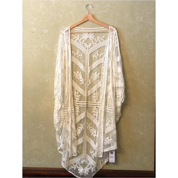 NWT! CupShe Swim Suit Open Cover Up - Picture 1 of 5